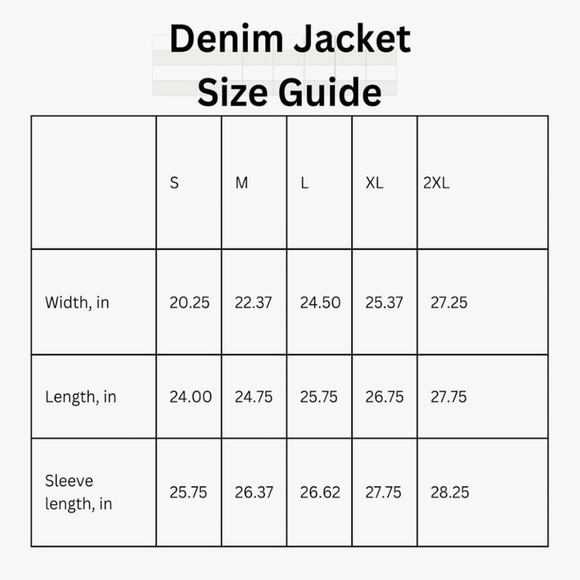 Men’s Denim Button Up Jacket, American Patriotic Flag Eagle Original Art, XXL - Picture 4 of 5